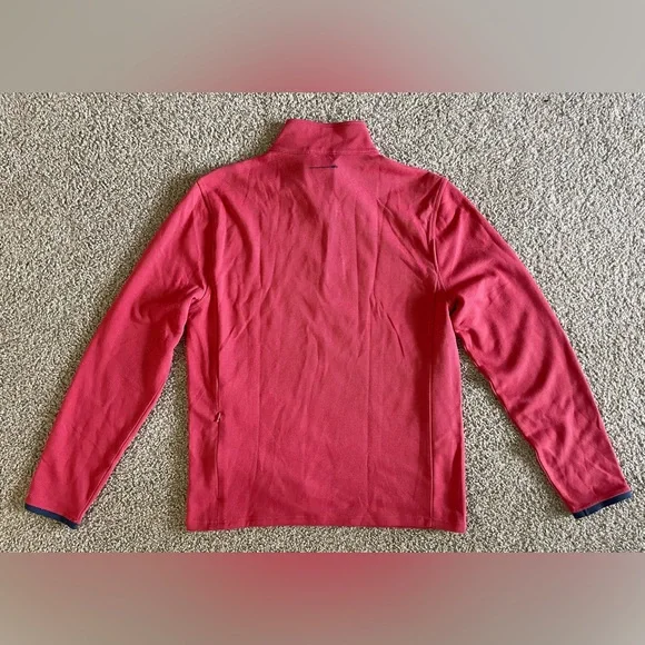 New Mens J.Crew Half Zip Performance Pullover COOLMAX Technology Athleisure M